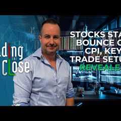 Market Selling Pauses After CPI: Here Are The Trades