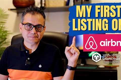 My First AirBNB Property Is Listed Through SmartCrowd | Wali Khan