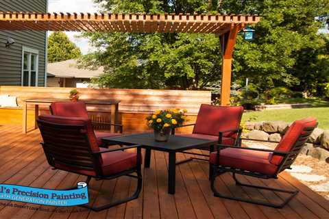 Protect Your Deck & Outdoor Furniture: Staining and Sealing Guide