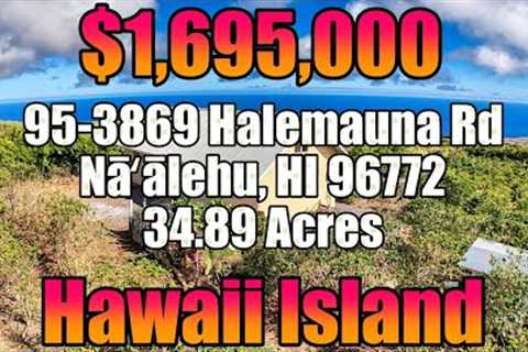 Offered at $1,695,000. 95-3869 Halemauna Rd, Big Island Hawaii Real Estate: MLS#718302/719266/720601