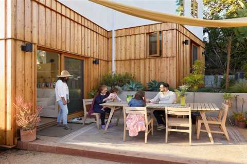 This Couple’s L.A. Starter Home? A 1,200-Square-Foot ADU in Their Parents’ Backyard