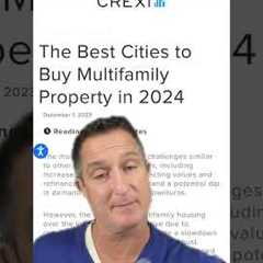 Best Cities to Buy Multifamily Property in 2024  #realestate @Crexi