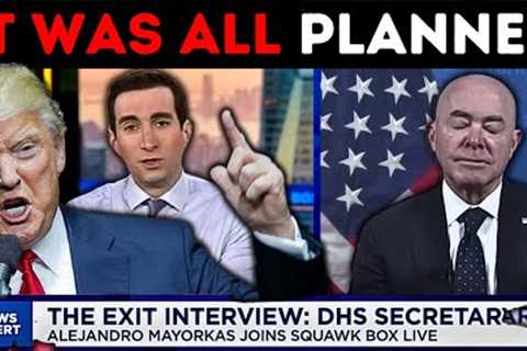 Watch DHS Secretary Mayorkas THROW Biden UNDER THE BUS