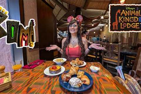 Boma Breakfast 🦓 Disney World Animal Kingdom Lodge food review 2024