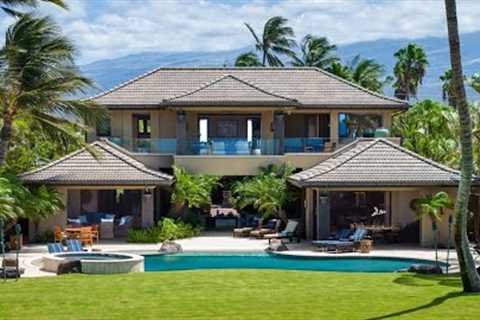 Beach front luxury home in South Maui Hawaii