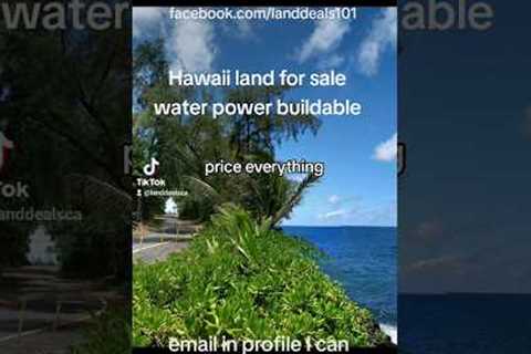 Land for sale Hawaii #realestate #landforsale #buyland #Hawaii #bigislandhawaii