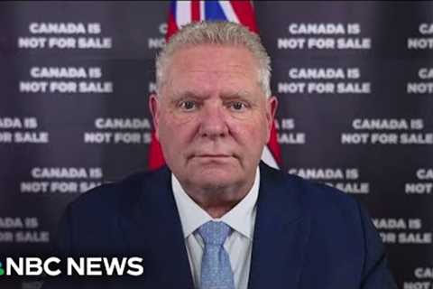 ‘I call it termination day’: Ontario premier warns about implications of Trump’s tariff announcement