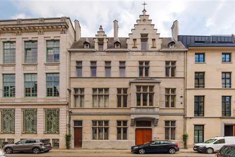 Heavenly Light Pours Through Stained Glass in This $1.7M Converted Convent in Antwerp