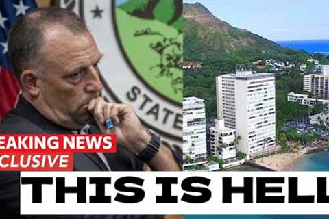 Hawaii’s Governor LOSES IT as Hawaii Condo Market COLLAPSES!
