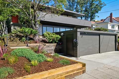 Custom Woodwork Fills This $1.8M Midcentury in the Berkeley Hills