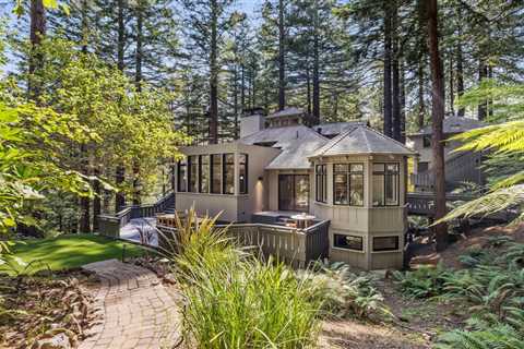 Live Nestled Among the Redwoods of Marin County in This $6.4M Home