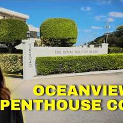 This Oceanfront Penthouse is INSANE | $1.1M Royal Sea-Cliff Property