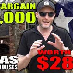 Buy Bargain $11,000 Texas Tax Deed Houses Worth $280K