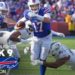 Miami Dolphins vs. Buffalo Bills Game Highlights | NFL 2024 Season Week 9