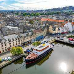 One Night in a 1919 Ship Turned Floating Hotel in Edinburgh