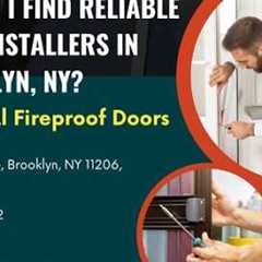 How do I find reliable door installers in Brooklyn, NY?