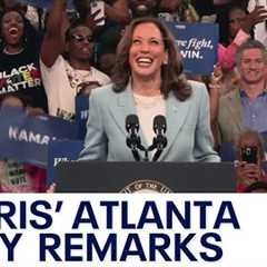 FULL: Kamala Harris speech at Atlanta rally | FOX 5 News