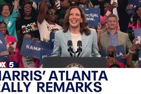 FULL: Kamala Harris speech at Atlanta rally | FOX 5 News