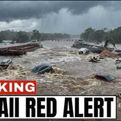 Shocking Images Of Hawaii''s EXTREME Historical Flood - $1 Billion In DAMAGES, Wahiawa Dam FAILS?!