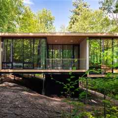 Two Lifelong Friends Teamed Up to Build This Glassy Catskills Cabin