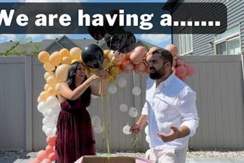 Boy or Girl?  Our official Baby Gender Reveal!