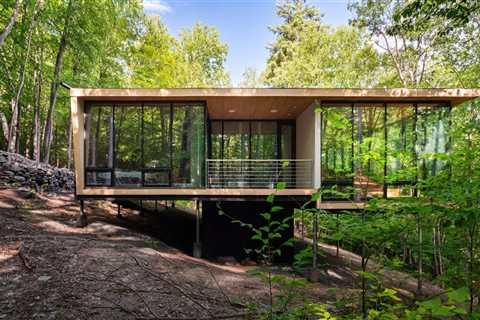 Two Lifelong Friends Teamed Up to Build This Glassy Catskills Cabin