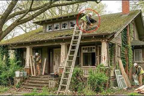 Abandoned-Looking House to Beautiful Family Home