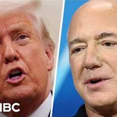 Trump ''clearly angry'' at Amazon for move to display tariff cost next to products