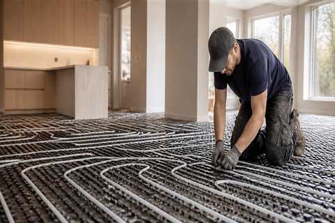Floor Heating Installation in Livonia for Home Buyers